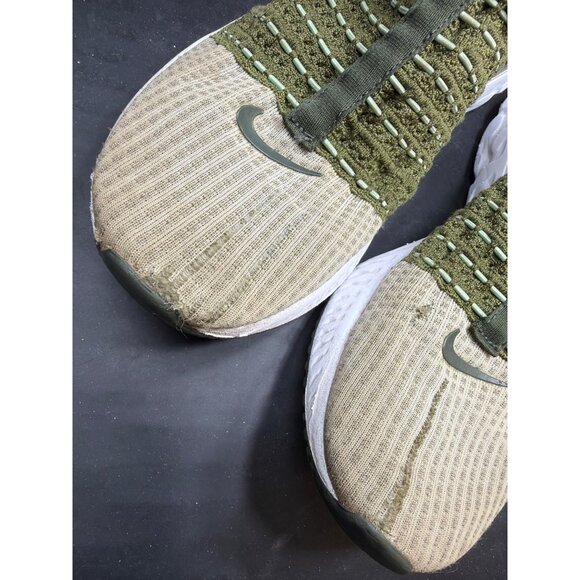 Nike React Phantom Run Flyknit 2 Green Running Shoes Mens Sz 8.5 Pre-Owned main image 5